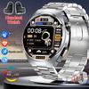 New Smart Watch Headset Two In One Wireless Bluetooth Dual Earbuds Call Health Monitor Sport Tracker Smartwatch For Men IOS