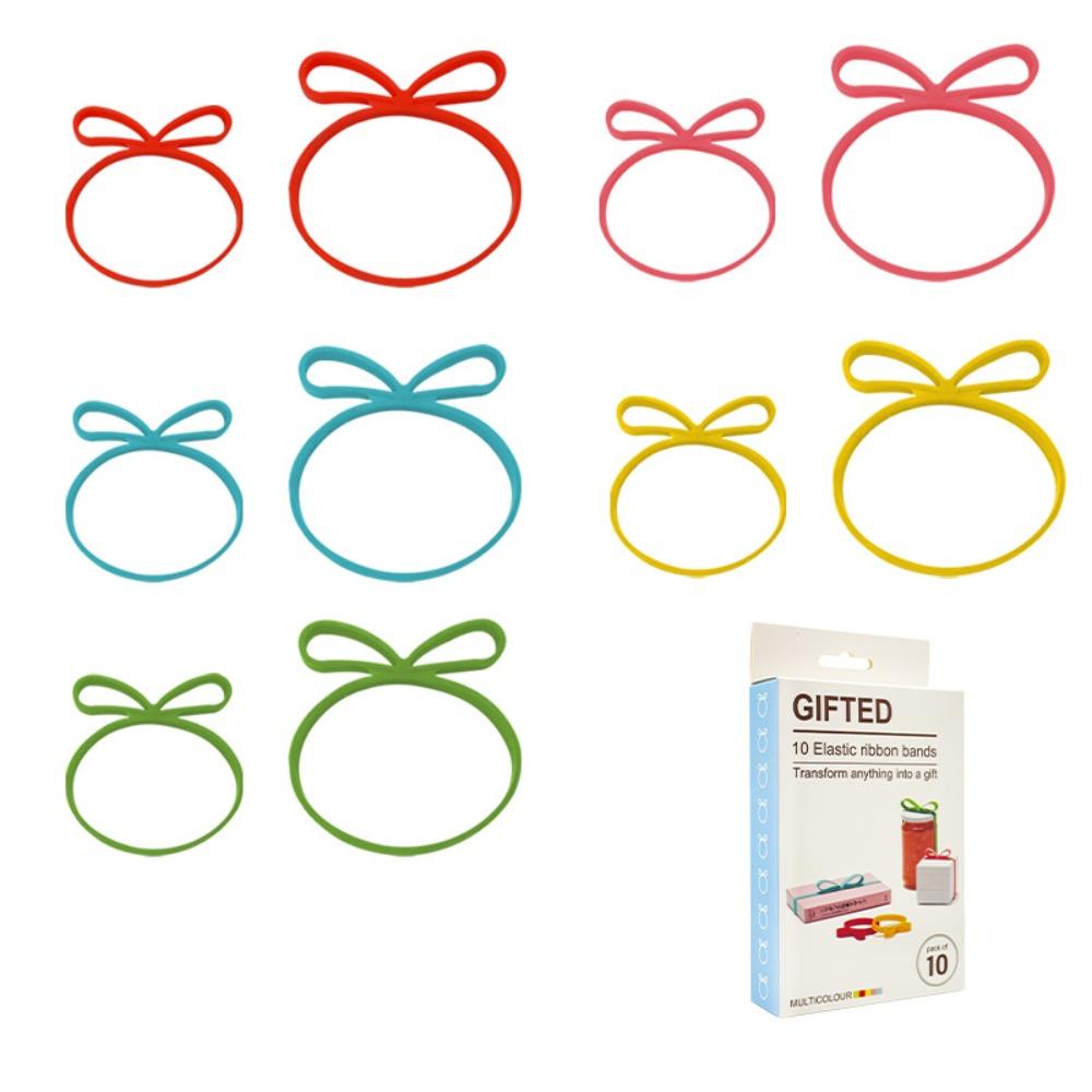 

2/10 шт. Універсальна гумка Багаторазова фіксуюча стрічка Креативні ущільнювальні стрічки для штор 10Pcs