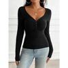 Versatile Long-sleeved T-shirt Vest Tops Women's Autumn and Winter Independent Station