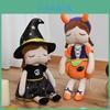 Süßer Halloween-Hexe-Kürbis-Puppe Plüschtier Für Gruselige Deko