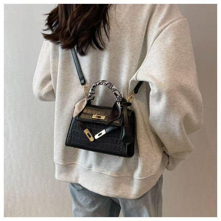 Versatile Kelly Bag: Luxury Textured Handbag for All Seasons - Women's Fashion, Casual Style