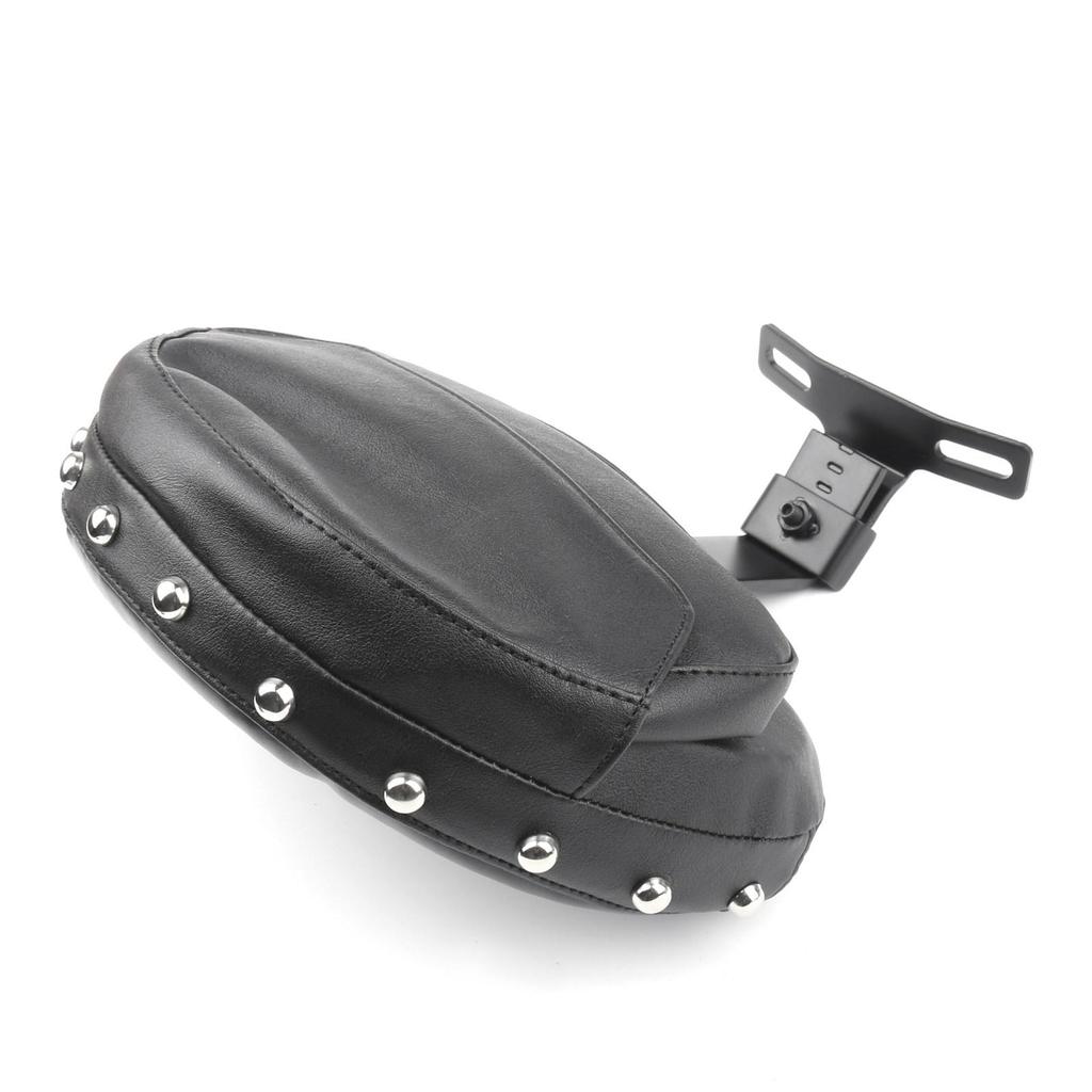 Cuscino Schienale Passeggero Sedile Guidatore Per 07-17 Fatboy FLSTF Heritage Softail BK