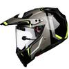 Built-in Bluetooth Road Off-road Electric Vehicle Helmet Men's and Women's Full-covered Tension Helmet Full Helmet Four Seasons