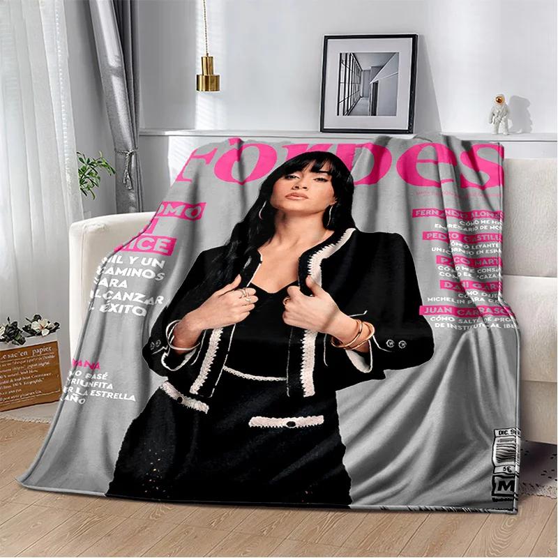 3D Spanish Singer Cute Aitana Soft Plush Blanket,Flannel Blanket Throw Blanket for Living Room Bedroom Bed Sofa Picnic Cover Kid
