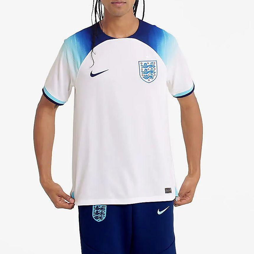 Nike England 2022/23 Stadium Home Jersey White/Blue Fury/Blue Void Men Streetwear DN0687-100