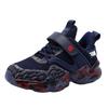 Children's Double Mesh Fly-woven Low-top Sports Shoes Boys' Outdoor Breathable Casual Running Shoes Middle and Older Children's Basketball Shoes