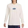 Nike Letter Print Long-Sleeve Pullover T-Shirt White HQ1569-133