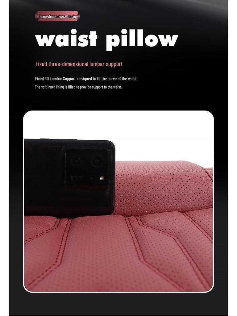 All-Season Leather Car Seat Cushions for Small Cars & SUVs