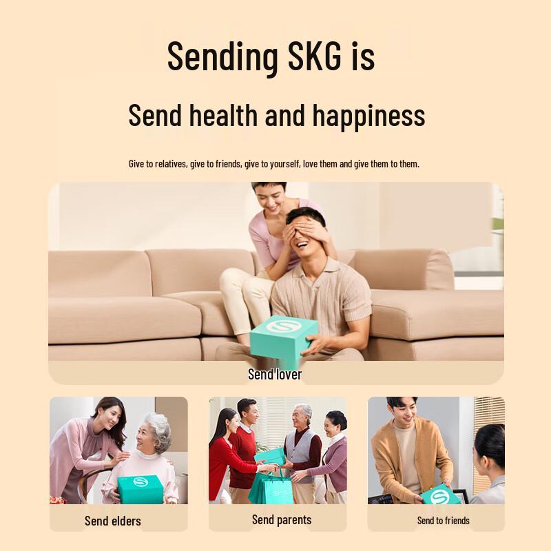 SKG T3 Pro Lumbar Massager Cushion