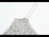 Elegant Sequin Suspender Dress with High Waist A-line Skirt