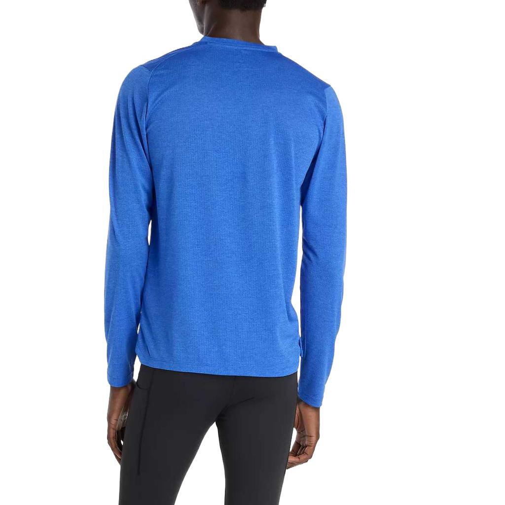 Men's New Balance T-Shirts Men's Blue Crew Neck Moderate Straight Fit
