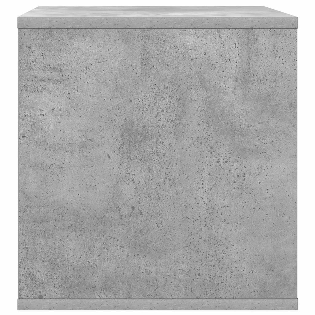 Vinyl Album Box 2 pcs. Concrete Grey 37 x 365 x 38 cm