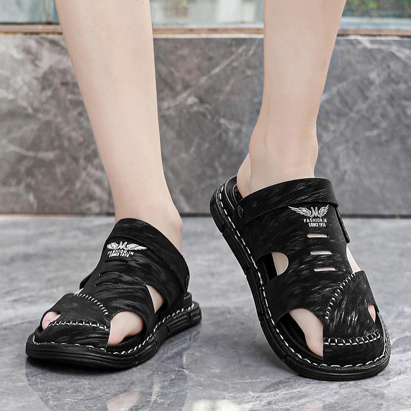 Sneakers Men Sandals Summer Shoes New Plus Size Mens Sandal Fashion Casual Outdoor Beach Slippers Breathable Wading Shoes