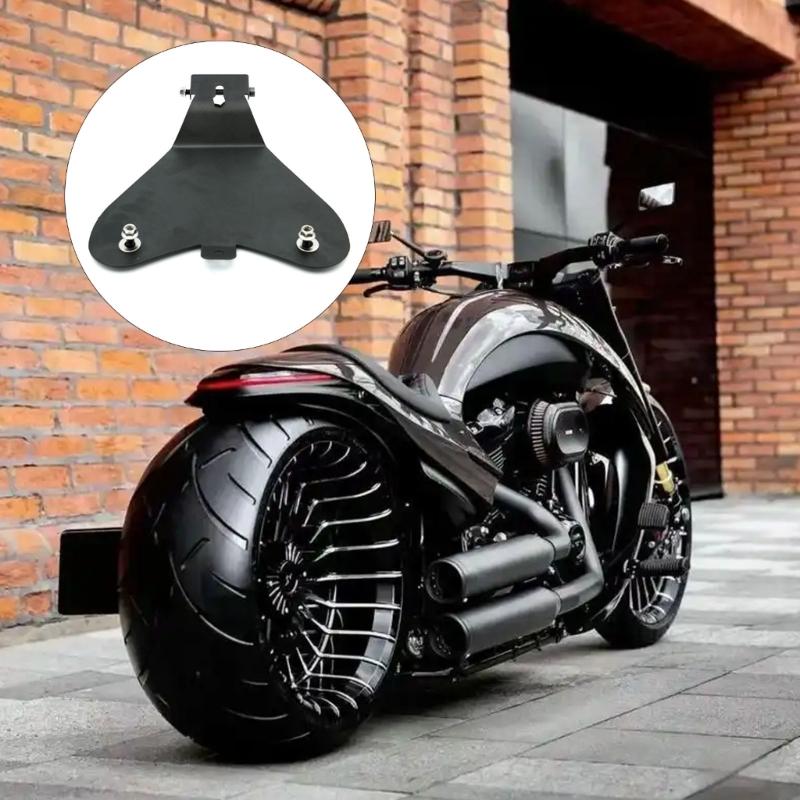Universal Seat Base Plate Compatible For XL883 XL1200 Motorcycles Steel Construction With Coating Includes Mounting Hard