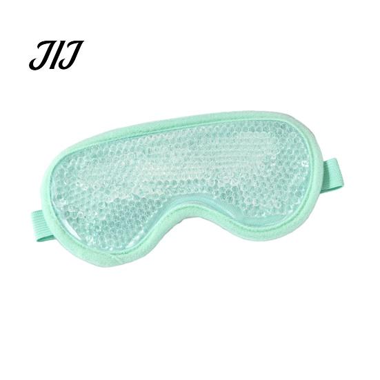 Portable Ice Bead Face Mask Gel Mask, Hot Cold Therapy Eye for Post Reusable Pack Surgery Recovery, 3D Contoured Cooling Heating with Adjustable Strap