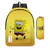 Spongebob Squarepants Children'S School Bag Male And Female Students Backpack Kindergarten Cute Cartoon Backpack Pencil Bag
