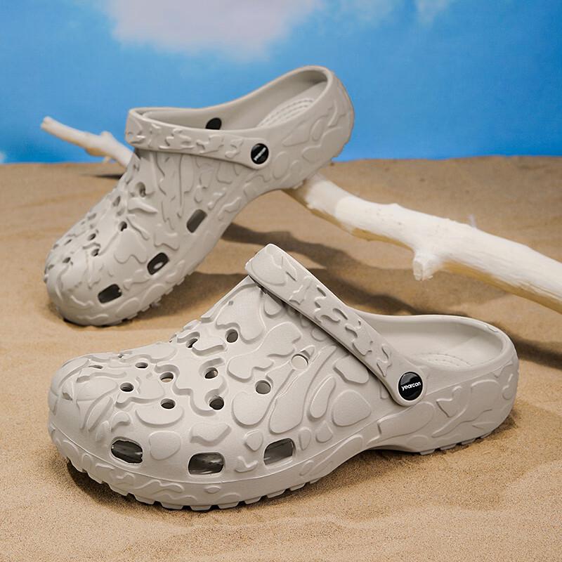 Мужские противоскользящие пляжные сандалии и клоги YRCON 40