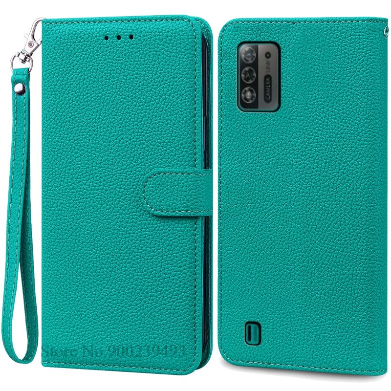 A52 Lite Pouzdro Pro ZTE Blade A52 Lite Pouzdro Měkké Silikonové Peněženkové Kožené Vyklápěcí Pouzdro Pro ZTE Blade A52 Lite Pouzdro TPU Zadní Kryt Etui