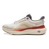 Li Ning SOFT PLUS 2 Cushioning Slip Resistant Abrasion Resistant Lightweight Low top Casual Shoes Men's White Gray AGLV083-4