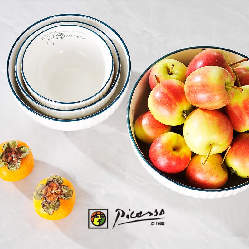Picasso Minimalist Nordic Ceramic Dinnerware Set - 12-Piece