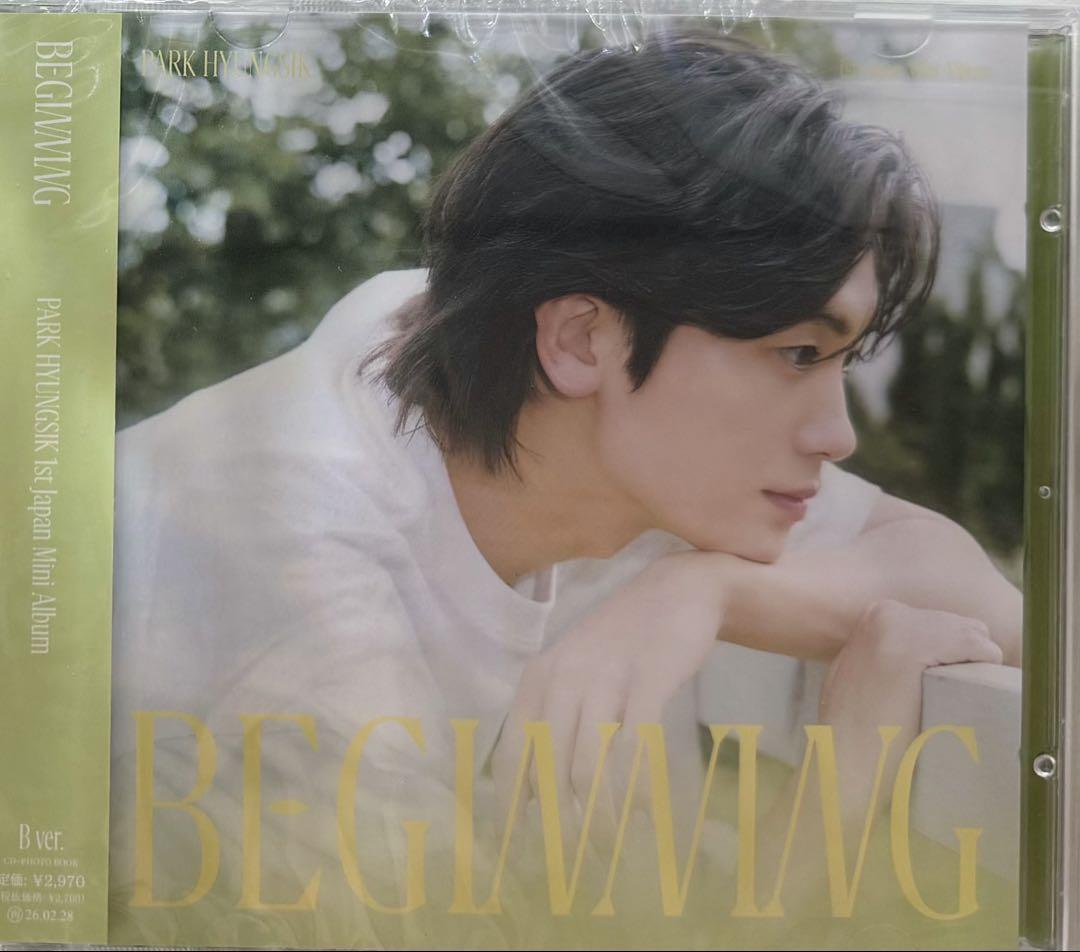 

[USED] Park Hyung Sik BEGINNING CD (Aver.) Single