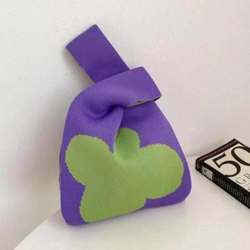 Damen Dick Gestrickte Gewebte Tragetasche - Geschenk- & Souvenir-Handtasche