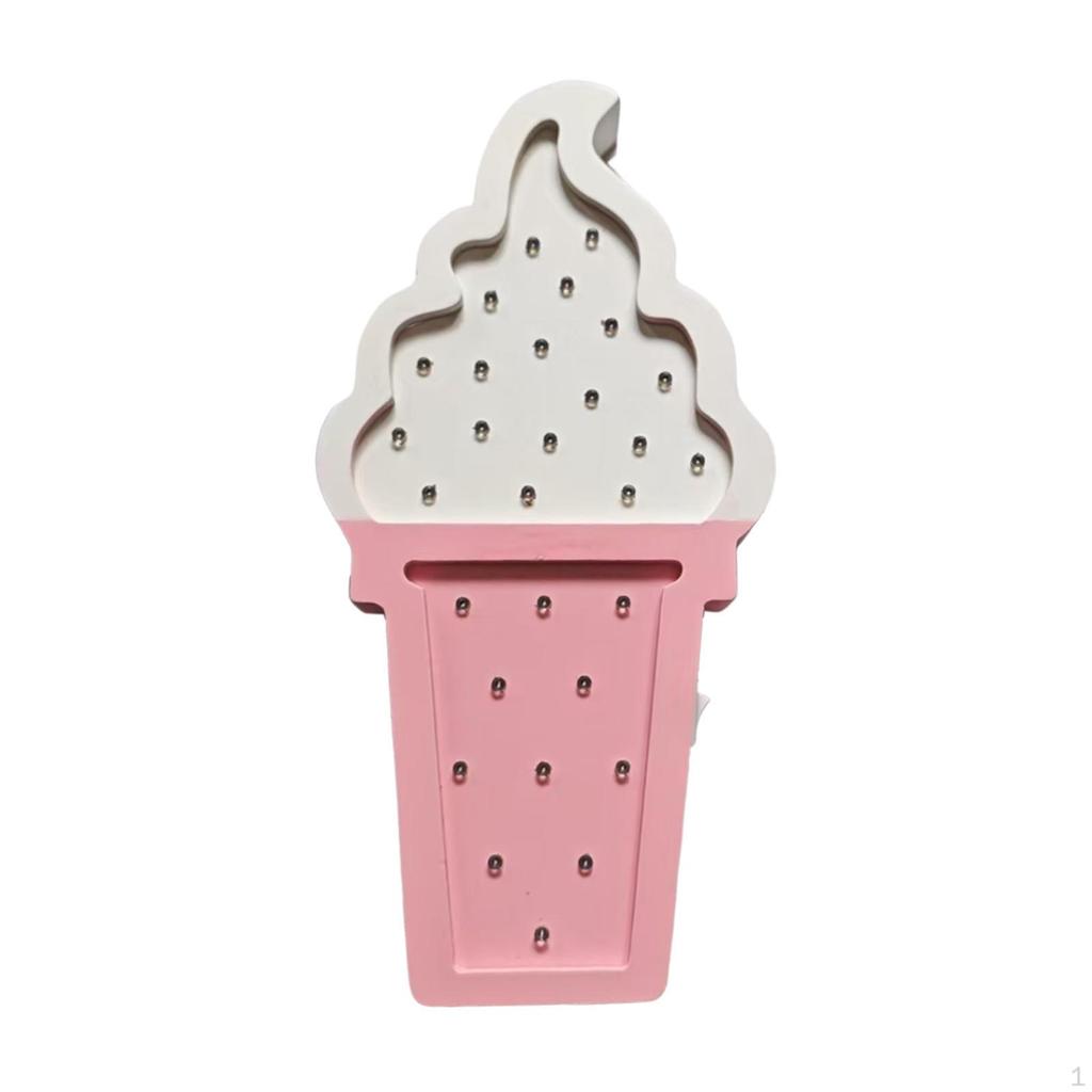Ice Sign Lamp Romantic Atmosphere for Party Children's Room Birthday