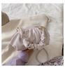 Einfache One-Shoulder Wrinkled Western Style Handtaschen 2020 Beliebte neue trendige Mode Messenger Bag Damen tragbare Cloud Tasche