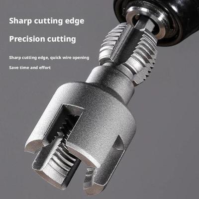 2pcs Pipe Threading Tool Hex Shank Die Internal External Threads 1/2&3/4 Water Pipes PPR PVC MPP Detachable