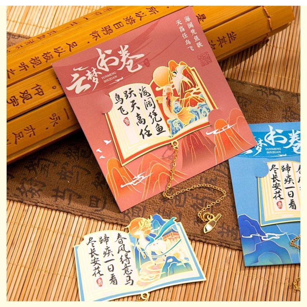 Metal Bookmark Tassel Pagination Mark New Book Marker