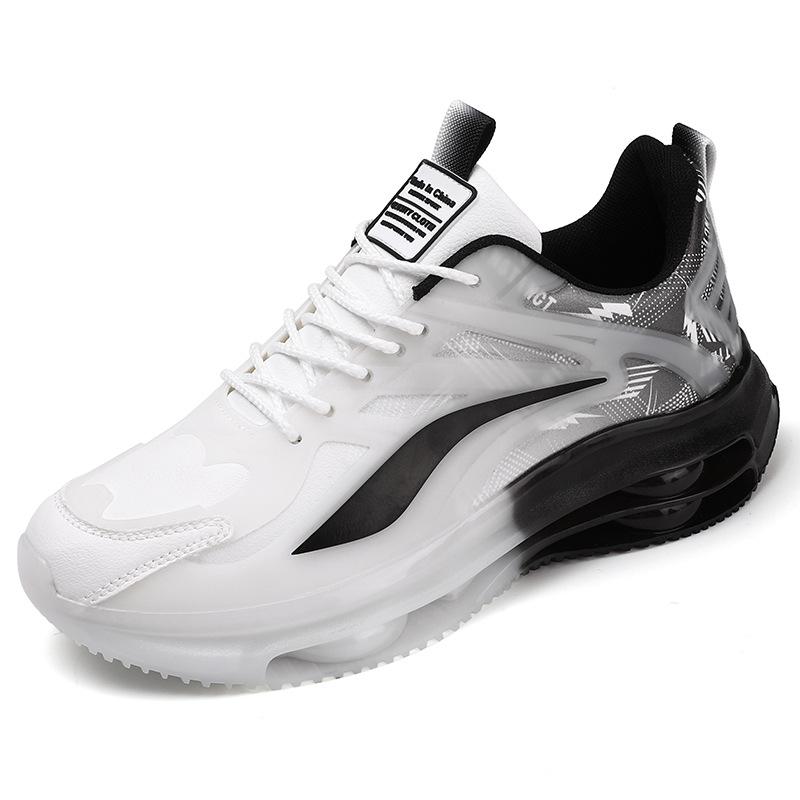 Plus Size Men's Shoes Fashion Casual Leather Baita Tide Shoes Men's Sports Running Shoes Sneaks