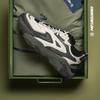 Li Ning CF Tracing Collection, Qianhangce SS Cushioning Rebound Low Top Casual Shoes Men's Black Gray AGLU141-4