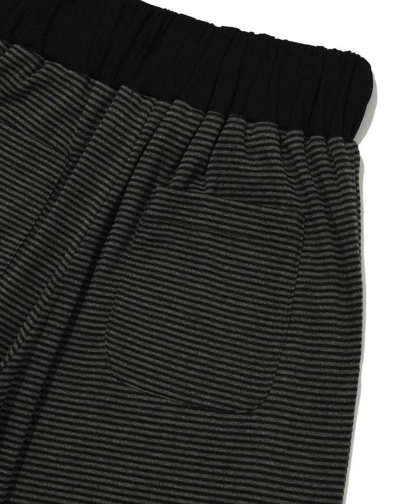 RETRIEVER CLUB Stripe Sweat Pants [Black]