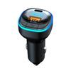 Bluetooth 5.0 Autoladegerät Schnellladung USB Typ C Auto-Telefonladegerät FM-Sender Freisprecheinrichtung Zigarettenanzünder MP3-Musikplayer