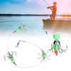 Luminous Squid String Hook   Fishhook Barbed Night Fishing Tackles Accessories