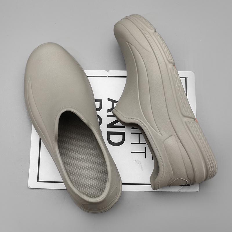 Fashion New Arrival Room Slippers Quick Dry Water Sandals Mens Wear Soft Sports Driving Sandals In Summer Beach Half Drag Man Flip-flops