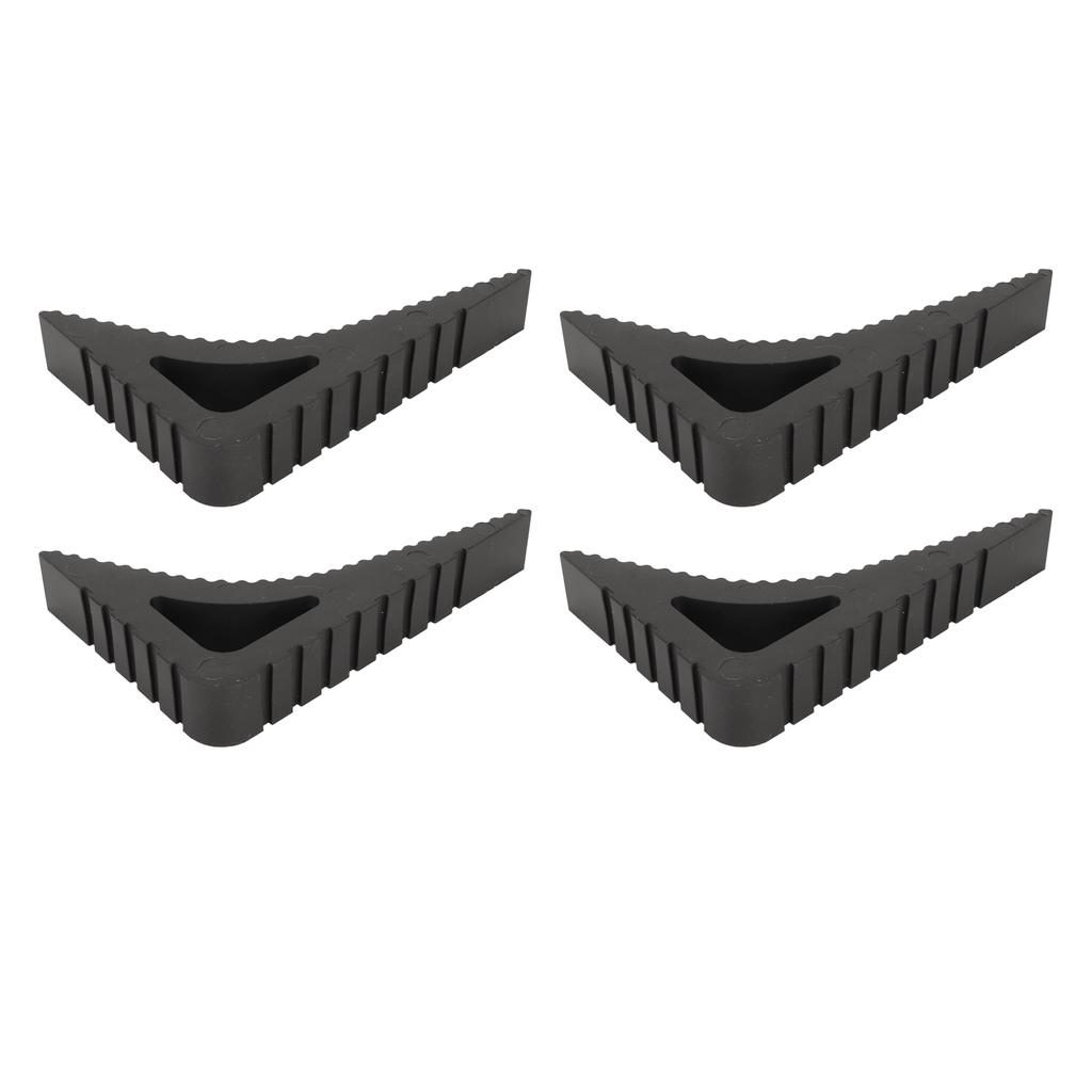 4pcs Door Handle Stopper Multipurpose Prevents Collision Safety Thickened Door Wedge Stopper for