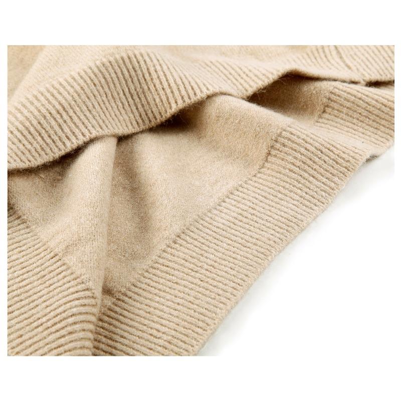 Women S Cozy Loose Fit Crew Neck Long Sleeve Pullover Sweater For Autumn Winter