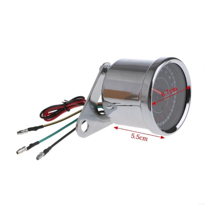 2025 New Motorcycle 13000 RPM Tachometer LED Car Auto Tachometer Gauge Gauge Vacuum Car Meter Pointer Universal