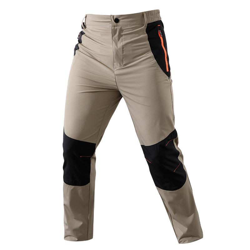 Herren Quick-Dry Elastische Wanderhose - Atmungsaktive, Leichte Outdoor-Hose für Sommerabenteuer