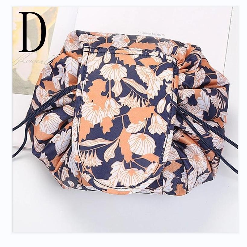 

Портативная женская косметичка-органайзер на шнурке, большая вместительная модная дорожная косметичка для макияжа