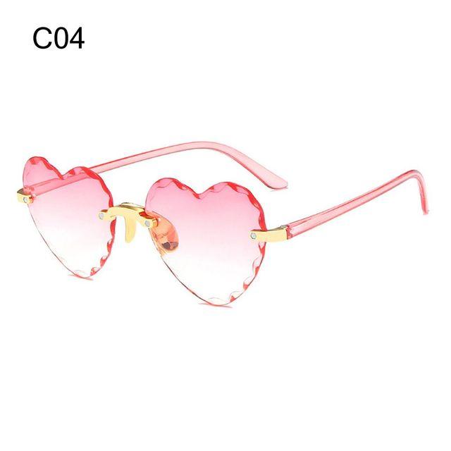 

Модные солнцезащитные очки в форме сердца, женские солнцезащитные очки с градиентом и сердечком, модные вечерние очки для косплея, оттенки UV400