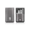 Seesoo Enjoy Grey 4-Piece Portable Nail Clipper Set