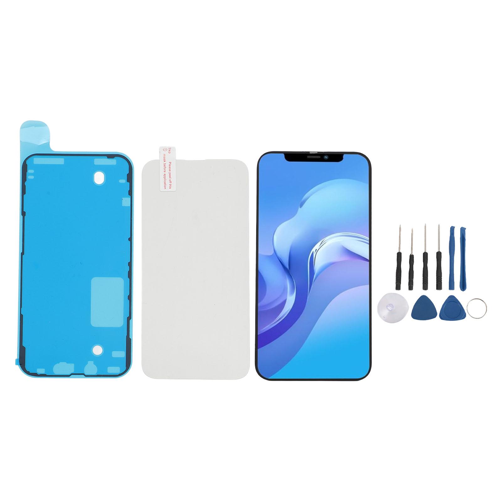 Phone Screen Replacement with Screen Protector 6.1 Inch Ultra High Definition 3D Touch Screen Digitizer Assembly for 13