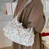 New Large Capacity Crossbody Bag Floral Retro Shoulder Bag Korean Fashi Trendy Comfortable and Versatile Texture Storage Bags