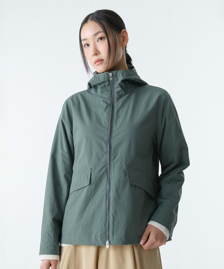 Aigle Women'S Cotton Lightweight Hooded Jacket Aas25Wout012Alo