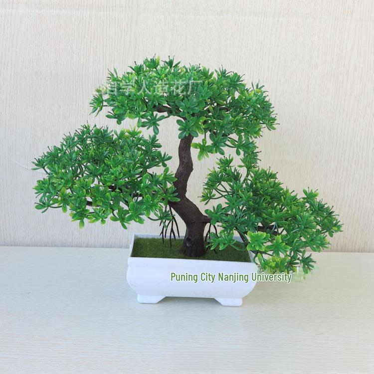 Small Artificial Potted Plant - Desktop Decoration Bonsai