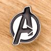 Disney Marvel Movie Avengers Logo Button Brooch Enamel Icon Badge Fashion Letter Alloy Lapel Pin For Backpack Accessories