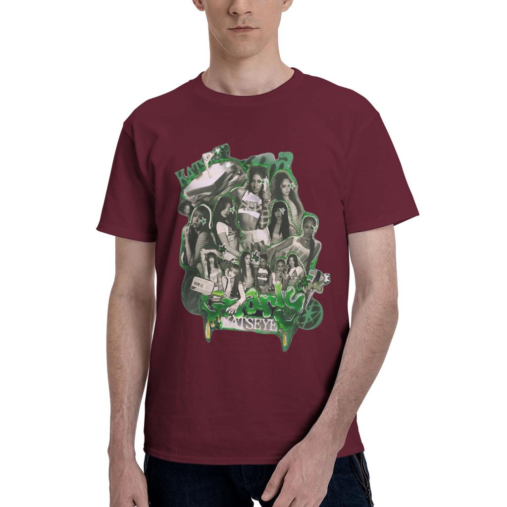 Custom Cool Kkatseyes T Shirt Unisex Short Sleeves Pure Cotton Tshirt Leisure Girl Group Tees Tshirt