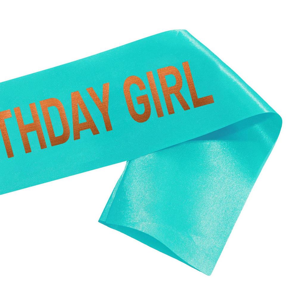 The Life Of A Birthday Girl Sash , Showgirl Themed Birthday Party Decorations, In My Showgirl Bday Party Decorations